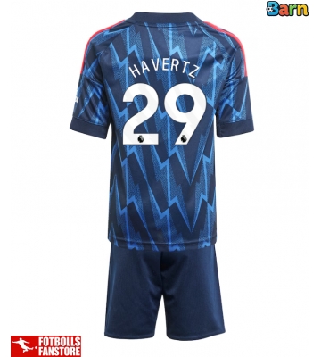 Arsenal Kai Havertz #29 Bortatröja Barn 2025-26 Kortärmad (+ Korta byxor)